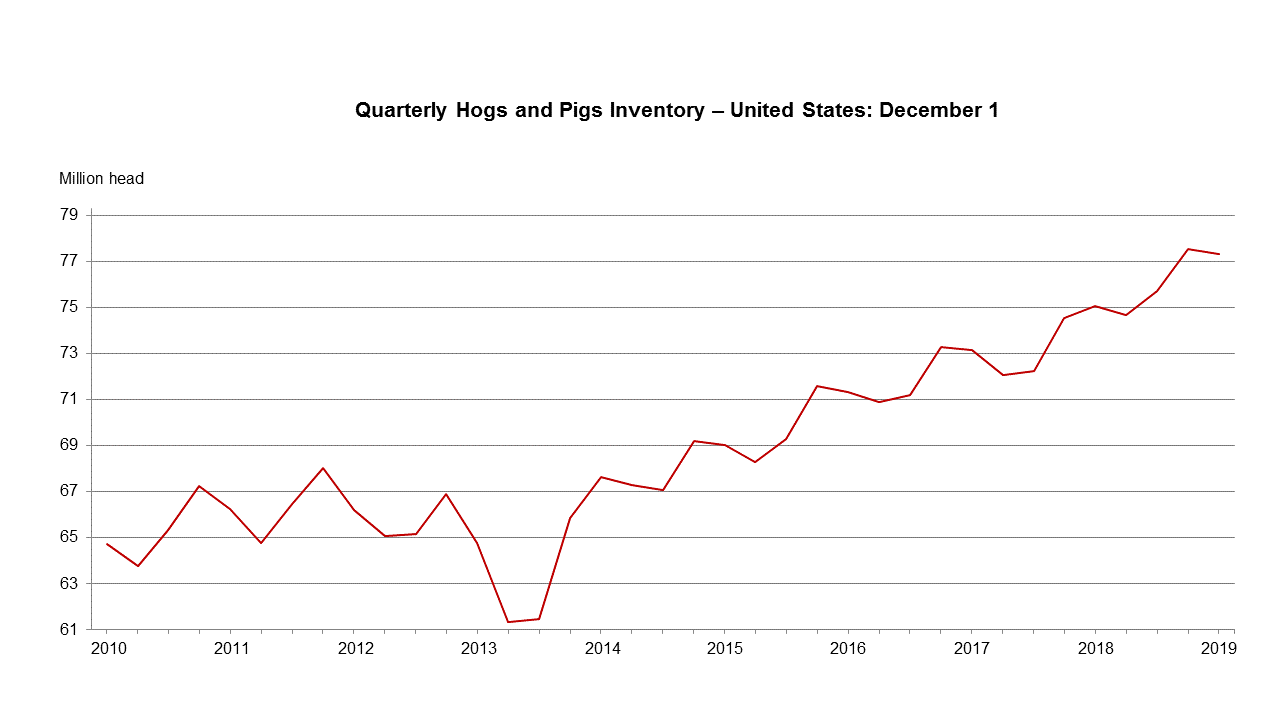 Dec 2019 Hogs Pigs Inventory